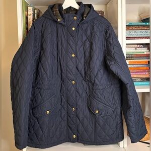 Barbour Millfire Hooded Quilted Jacket. Size 1X